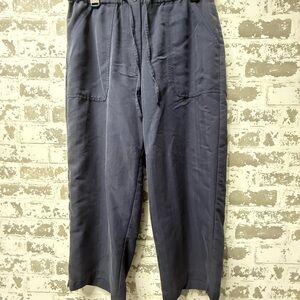 Caribbean Joe Women's Navy Cropped Pants